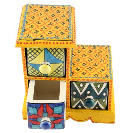 Spice Box Masala Rack Container Gift Items 